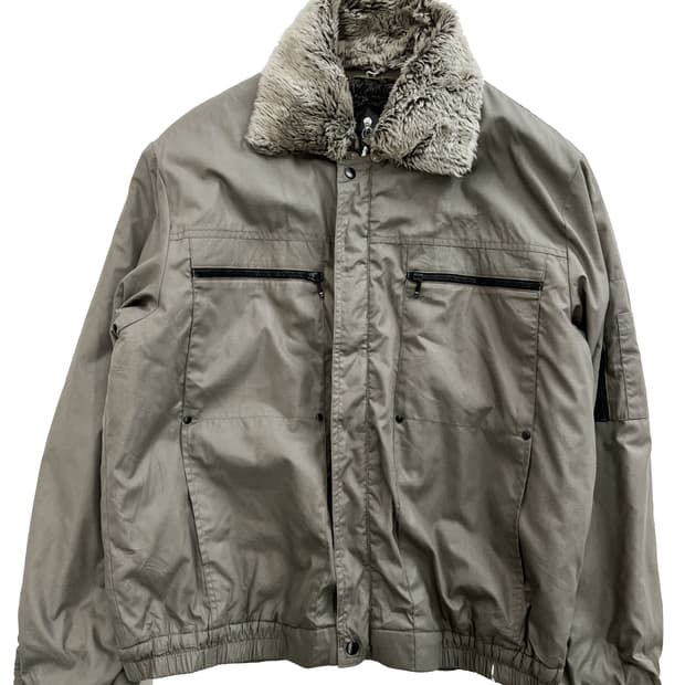 빈티지 봄버 자켓