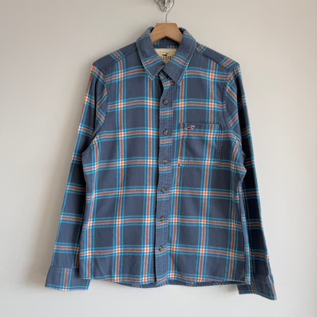 홀리스터(HOLLISTER) 체크 플란넬 셔츠