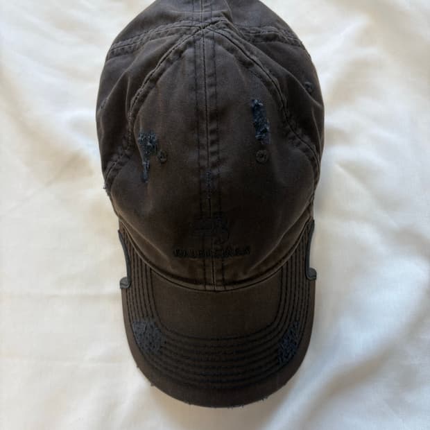 Balenciaga 선 페이드 볼캡 L 