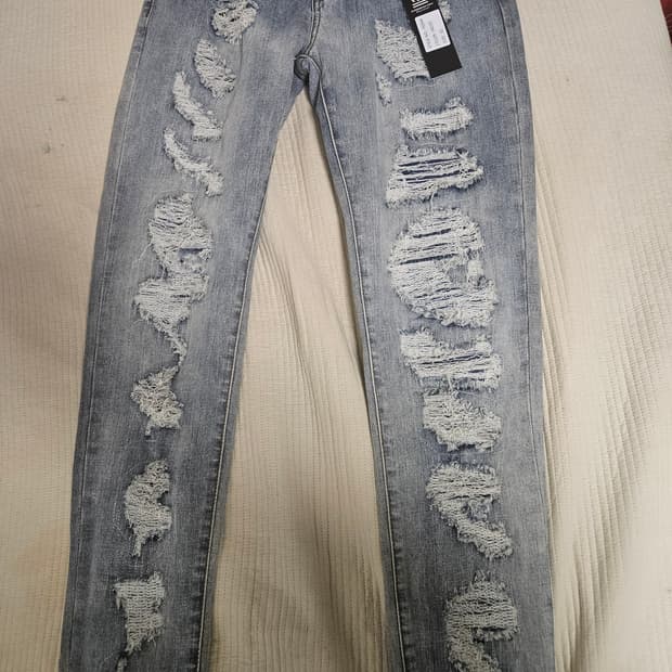 하이퍼데님 인디고 트레셔진