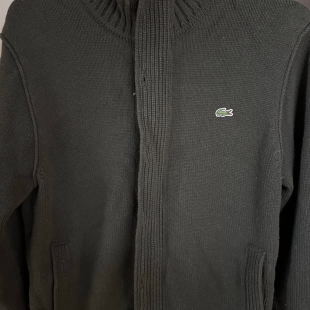 라코스테 니트집업가디건