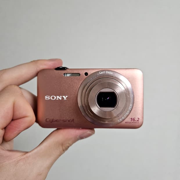 소니 Cybershot DSC-WX7 핑크 디카