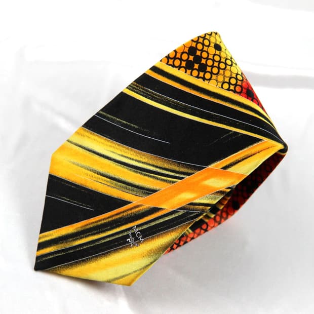 엠씨엠 8.7cm 미사용 남자 명품 넥타이 MCM