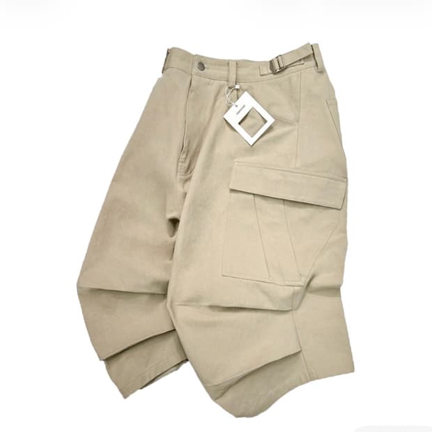 논노드 사이드카고 쇼츠 베이지 2 Size