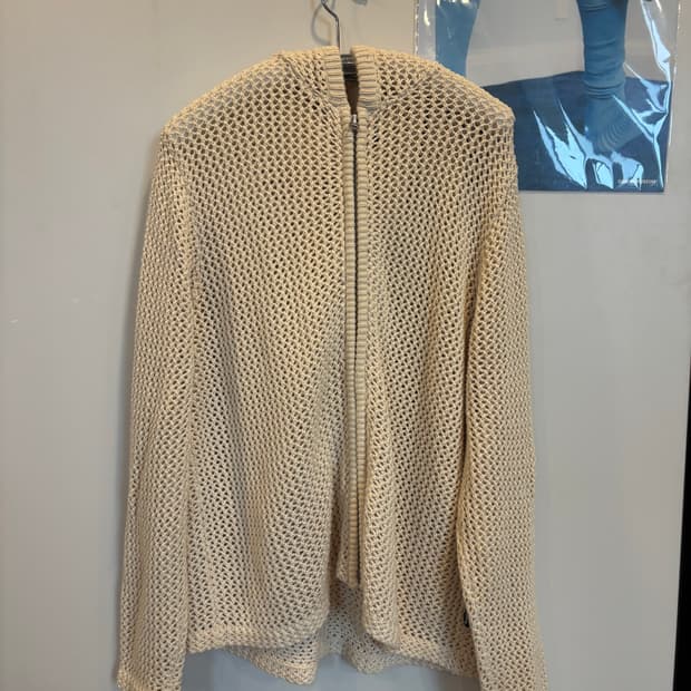 Stussy Mesh Jumper 스투시 메쉬 후드티 