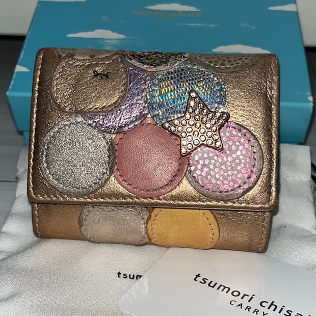 츠모리치사토 지갑 반지갑