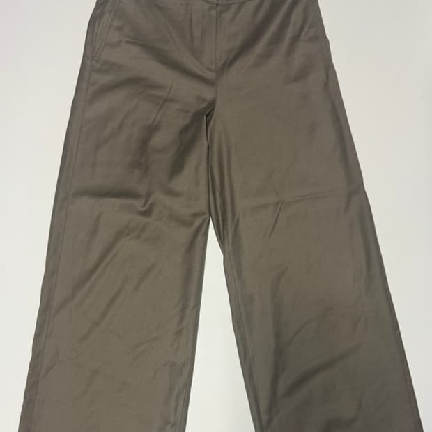 정품!! 여성 르베이지 24년도 울 와이드 슬랙스 34.6인치