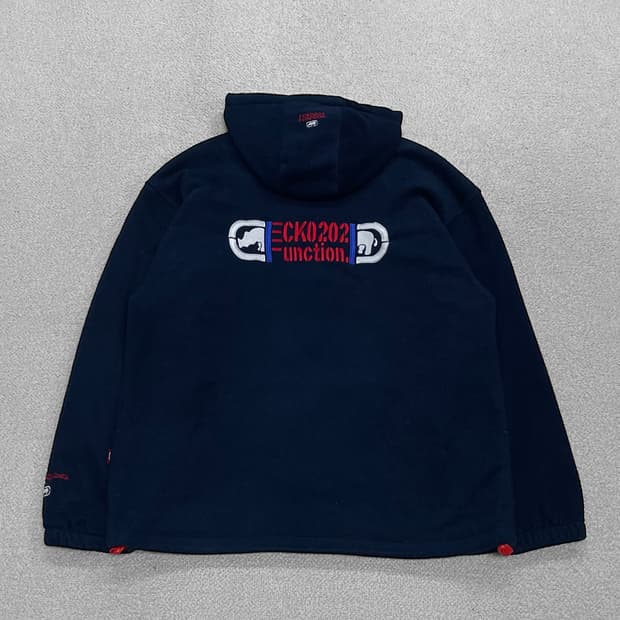 Ecko 에코 언리미티드 빅 로고 후리스 자켓
