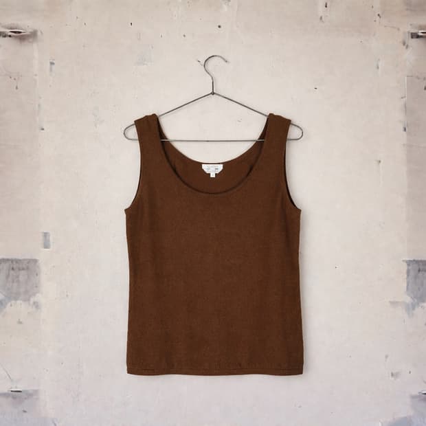 Max Mara Brown Sleeveless