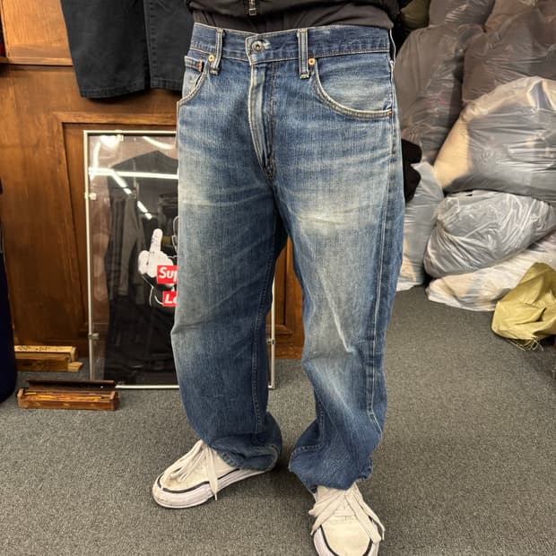 32)리바이스 빈티지 503 워싱 데님팬츠