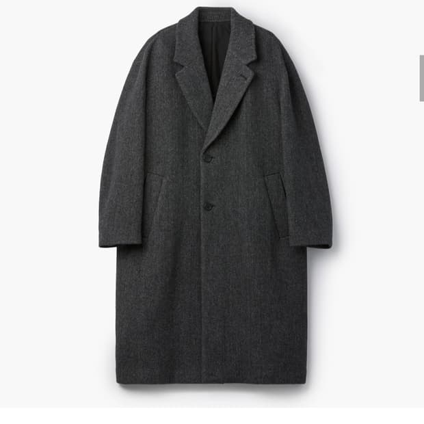 25FW 에피그램 알파카 체스터 코트