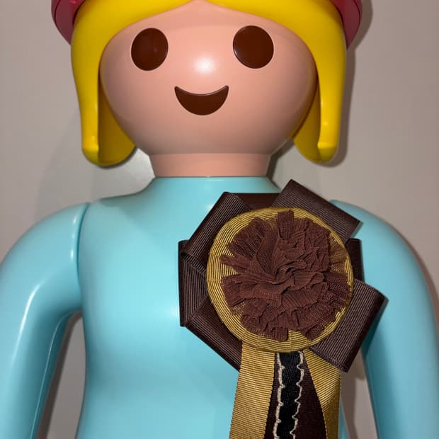 핸드메이드 로제트 뱃지 키링 아이템