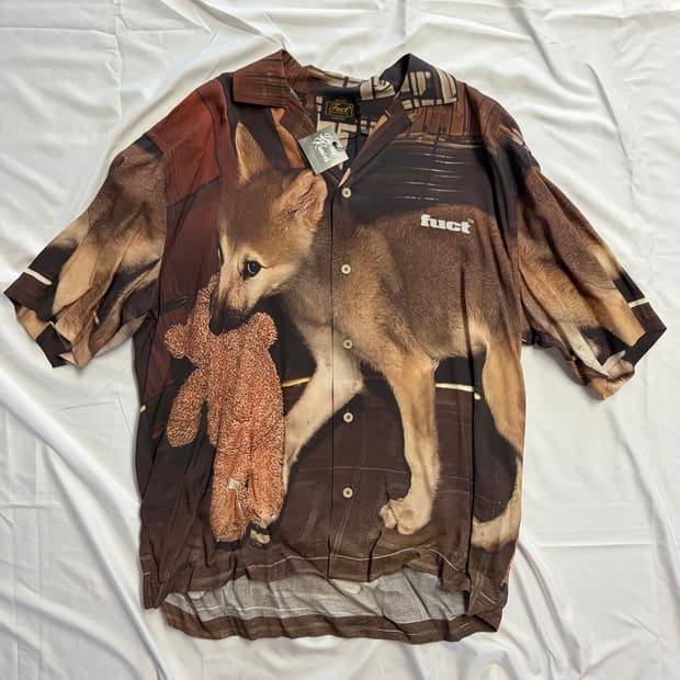 (새상품) [L] fuct dog 셔츠