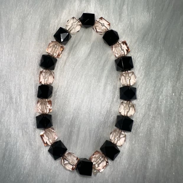 고스펑크 큐빅 팔찌