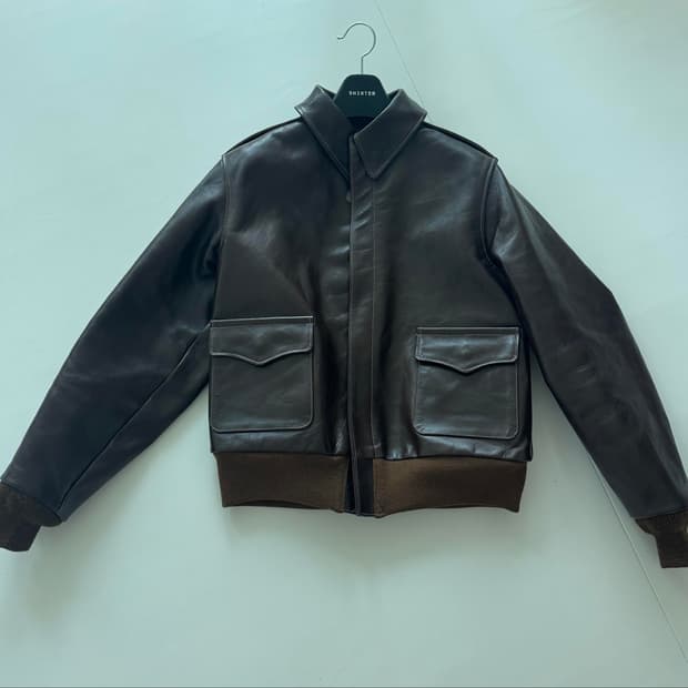 [42 size] 버즈릭슨 TYPE A-2 horsehide 러프웨어