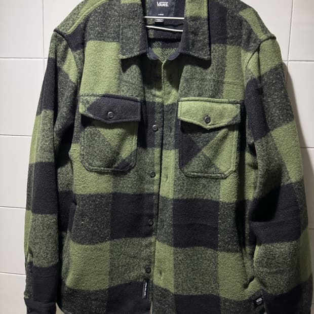 반스 덴비 퍼지 셔츠 자켓 L사이즈
