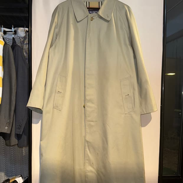 버버리 90s 발마칸 코트 (L/XL)