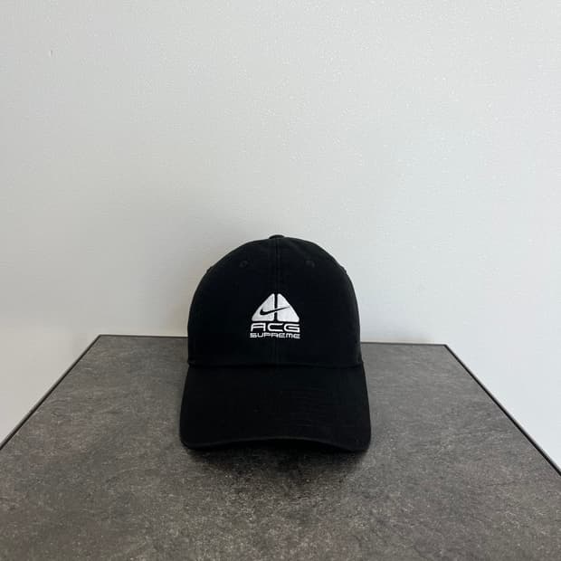 (OS) 슈프림 나이키 볼캡 모자 22FW ACG 데님 블랙