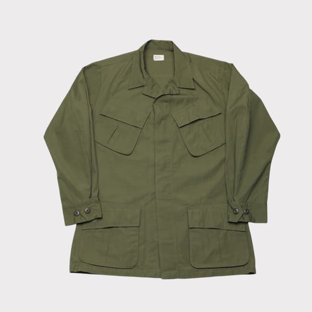[S/R] 60's 미군 오리지널 4세대 정글 퍼티그 자켓 (민트급)