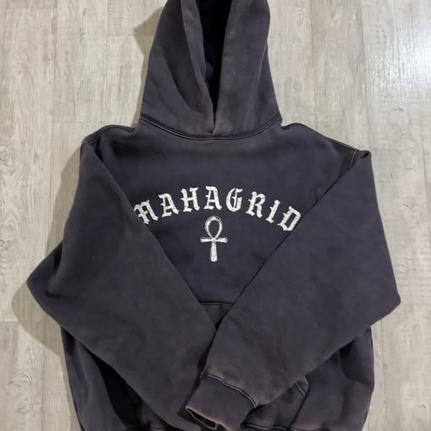 마하그리드 ankh sun faded 후드티 네이비s(100)