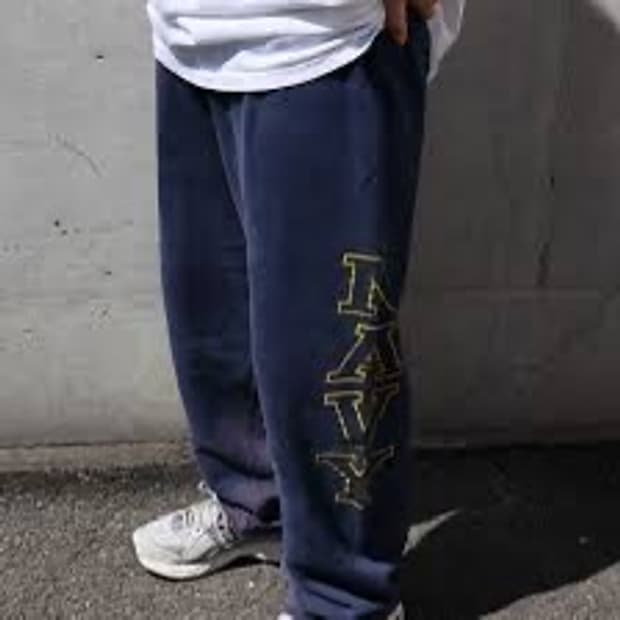 US navy 스웻팬츠 M