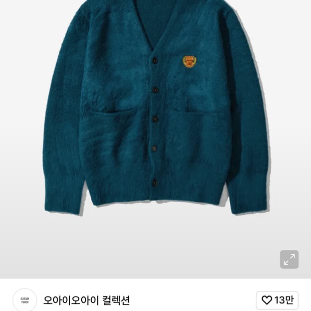 아우터  카디건 (오아이오아이 컬렉션) NEW VARSITY LOGO C