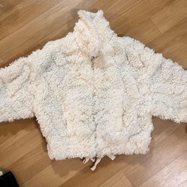 s/e/o 아이보리 퍼자켓