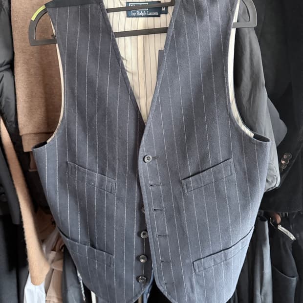 랄프로렌 정장 조끼