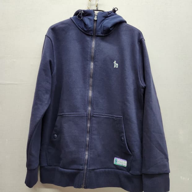 헤지스 로고 풀집업 후드집업 100(L) 남여공용