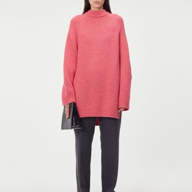 Recto. Wide sleeve knit