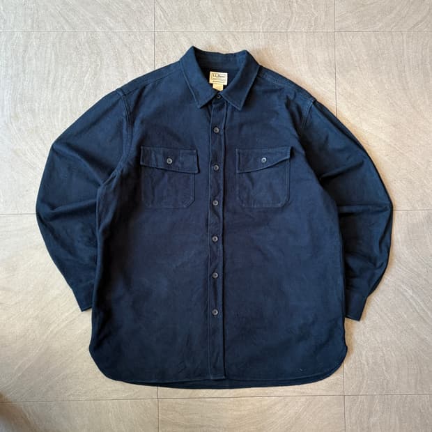 L.L.bean 정품 엘엘빈 네이비 코듀로이 긴팔 셔츠