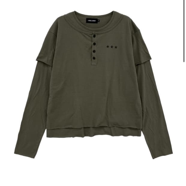 아이필럭키 롱슬리브 olive