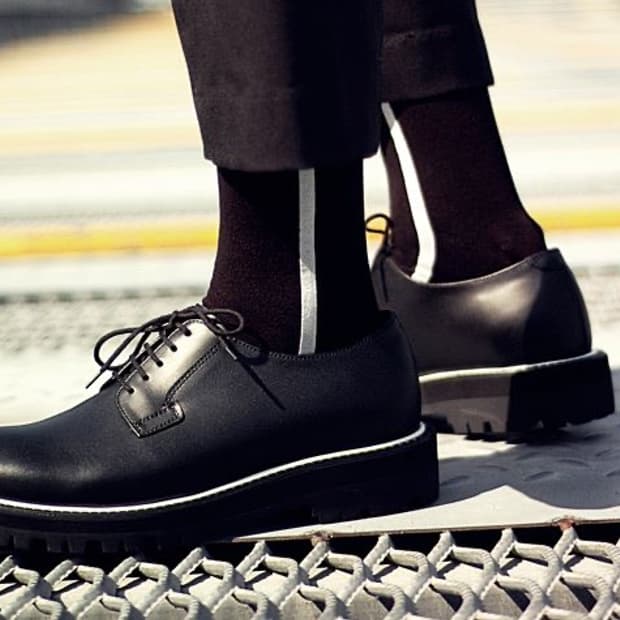 (260) 데이빗스톤  파이핑 더비 슈즈