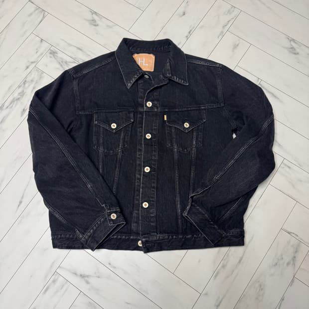 헤릴 24aw 어드레서 별주 흑청자켓