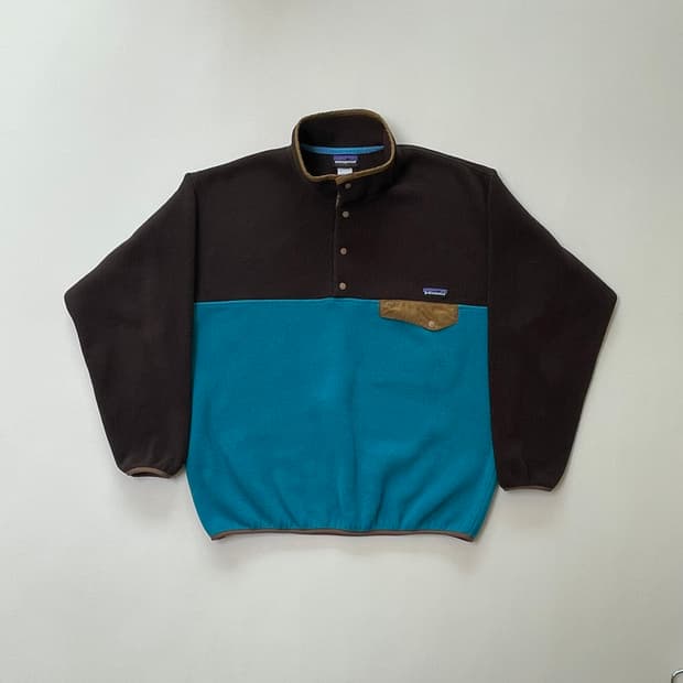 [L] 파타고니아 신칠라 플리스 후리스 브라운