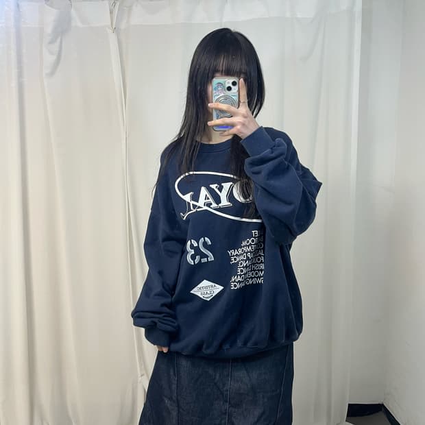 TheOpen Product navy sweatshirt