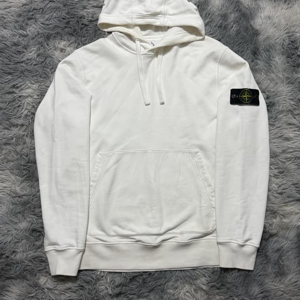 스톤아일랜드 후드티 화이트 {size L}