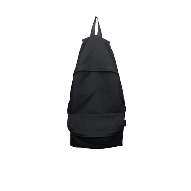 draped nylon backpack
