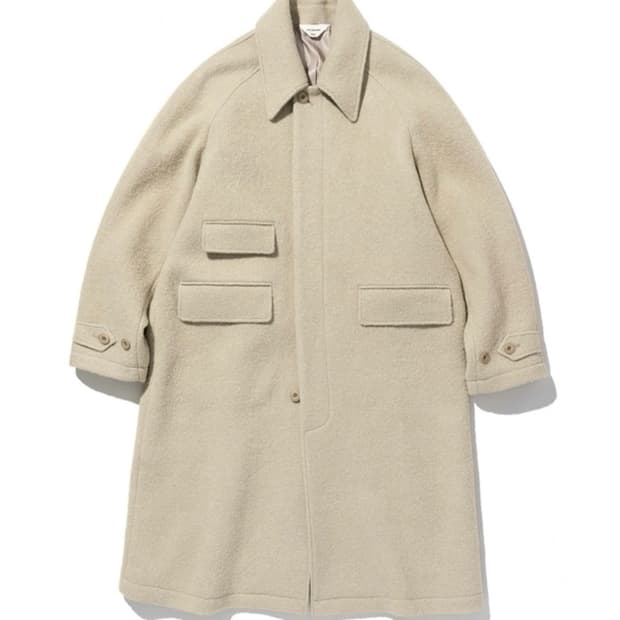 로드존그레이 알파카 코트