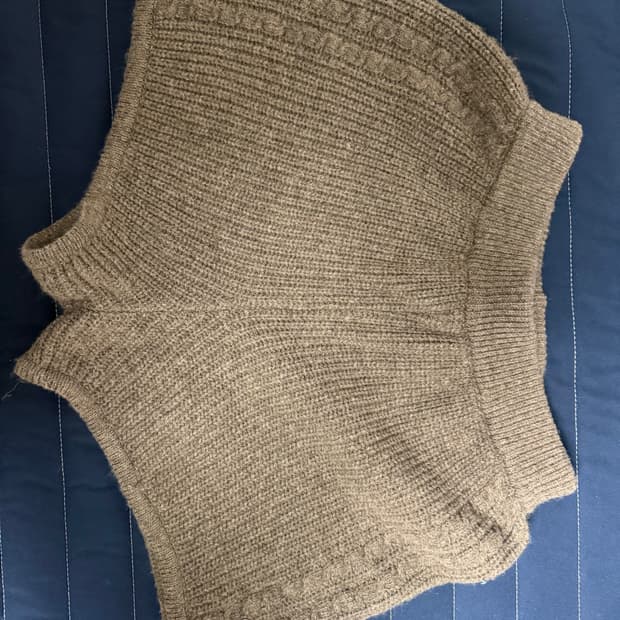 썸웨어버터 니트 반바지