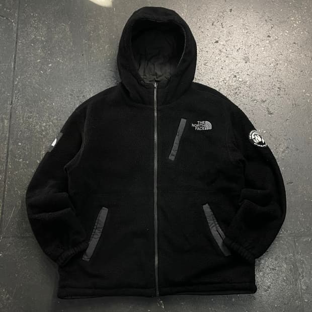 105 노스페이스 리모 리버시블 퀄팅 후리스 자켓