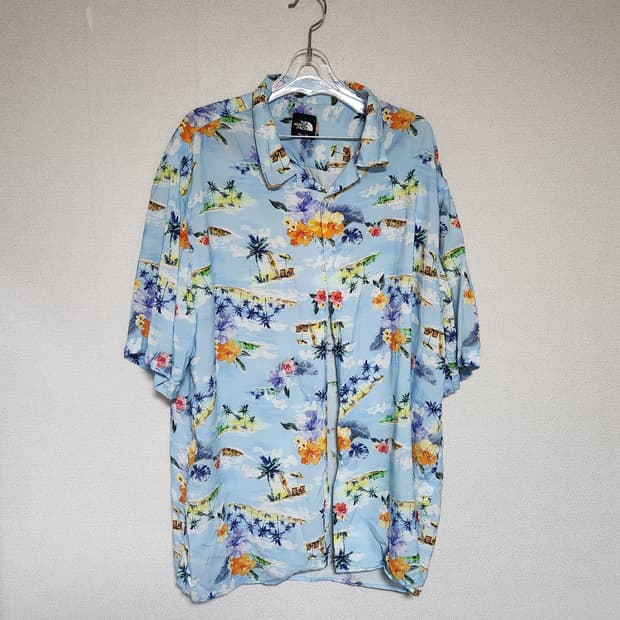 노스페이스 하와이안 셔츠 남110