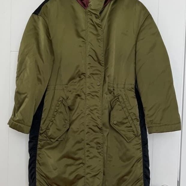 [N21] 넘버21 양털 배색 야상 점퍼