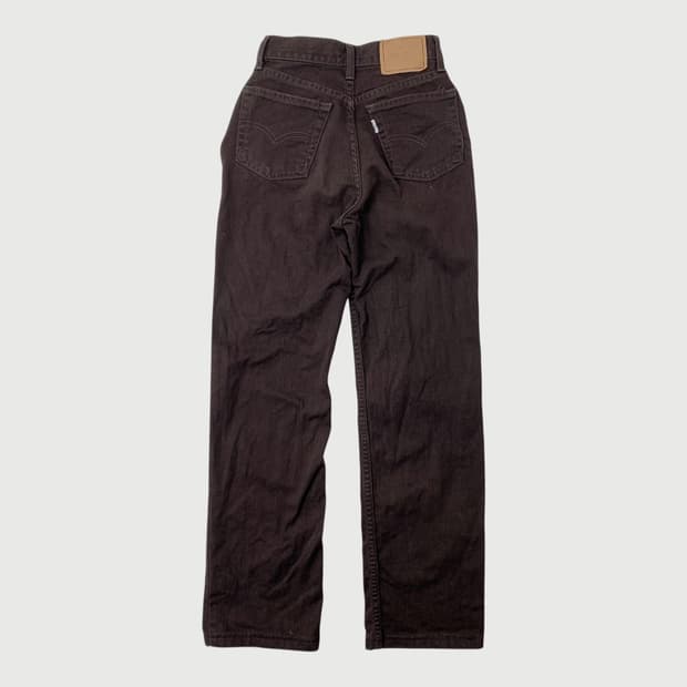 [27/정품] 리바이스 일본판 화이트 탭 코튼 팬츠 L2-0036