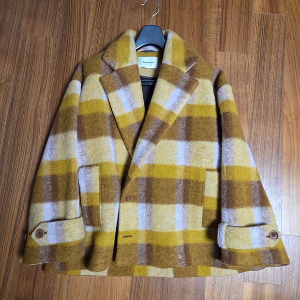 Henrik Vibskov 숏 체크 코트