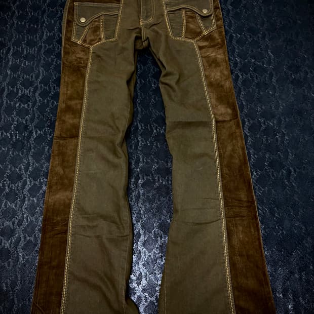 “Vintage” Western Mood Side Corduroy Det