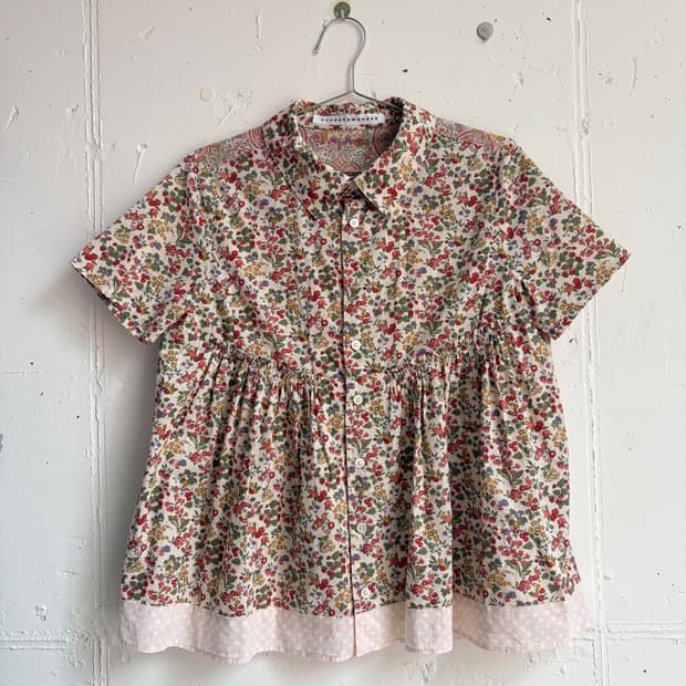SUNAOKUWAHARA short sleeve shirt