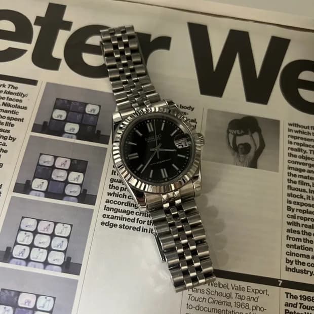 세이코 데이저스트 흑판 36mm