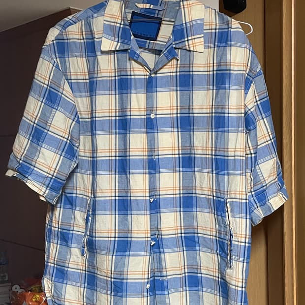 도큐먼트 LINEN COTTON OUTER SHIRT