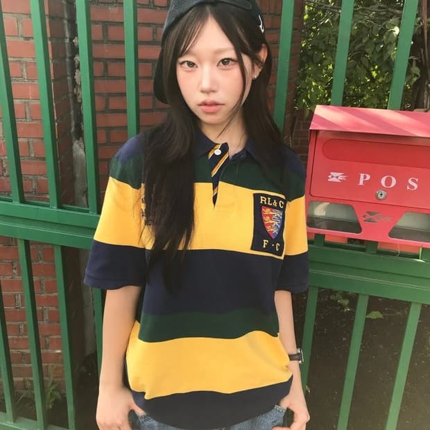 Polo RL&C Rugby Stripe Polo